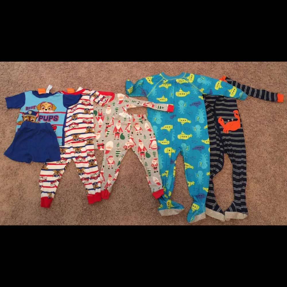 2T boys pajamas